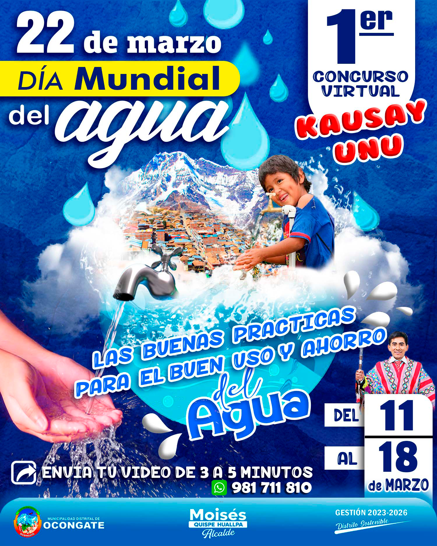 PRIMER CONCURSO VIRTUAL CUIDEMOS EL AGUA – Municipalidad Distrital de ...
